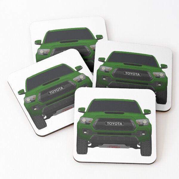 Item preview, Dark Green Toyota Tacoma TRD Pro  designed and sold by MinimalVehicle.