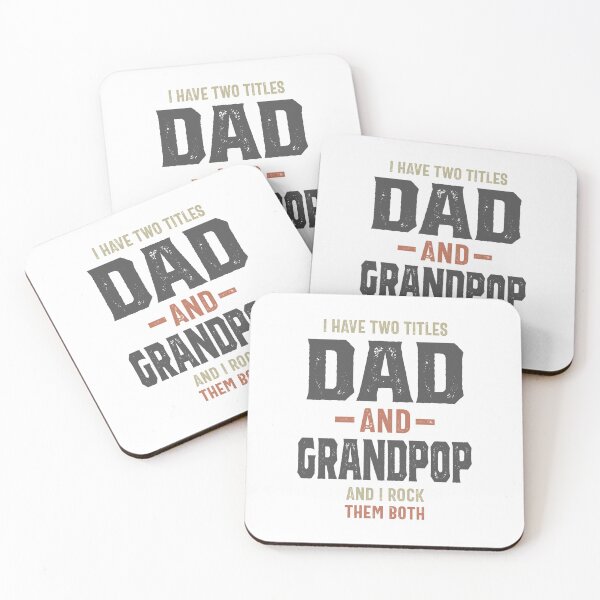 Item preview, I Have Two Titles Dad & Grandpop Funny Tee Fathers Day Gift designed and sold by cidolopez.