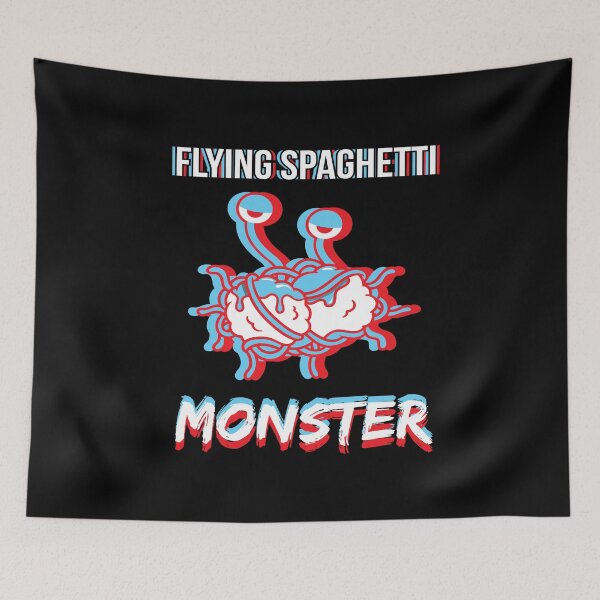 Item preview, Flying Spaghetti Monster Pasta God Religion designed and sold by MooonTees.