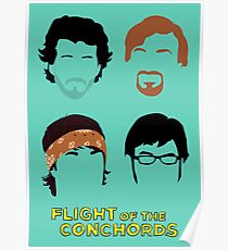 Flight of the Conchords: Silly-ettes Poster