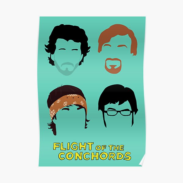 Flight of the Conchords: Silly-ettes Poster