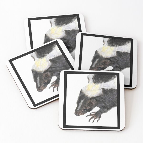 Item preview, Skunk drawing designed and sold by Sarah Williams-Nash.