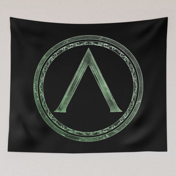 Item preview, Sparta Lambda shield designed and sold by NicGrayGraphic.