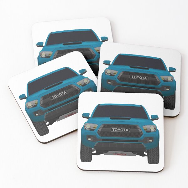 Item preview, Bright Blue Toyota Tacoma TRD Pro  designed and sold by MinimalVehicle.
