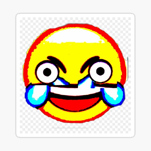 Distorted Meme Face | Sticker