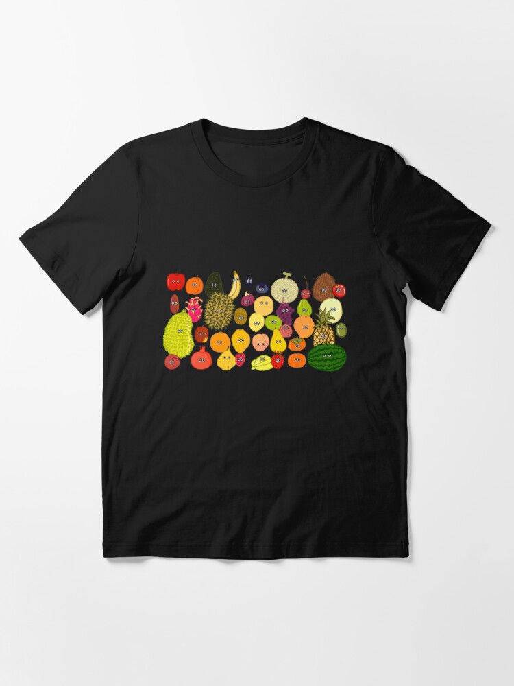 Funny Fruit Print T-shirts Fashion Little Girls Tops T Shirts Ice