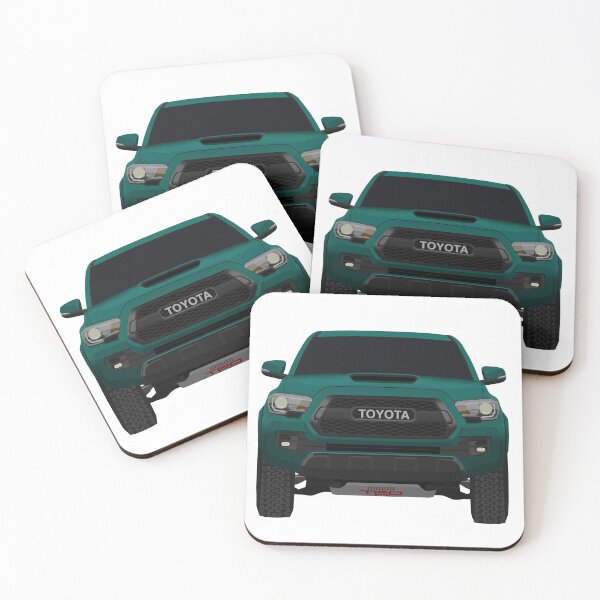 Item preview, Sea Foam Green Blue Toyota Tacoma TRD Pro  designed and sold by MinimalVehicle.