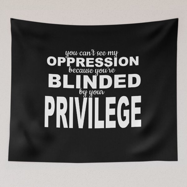 Item preview, White Privilege Oppression designed and sold by blackartmatters.