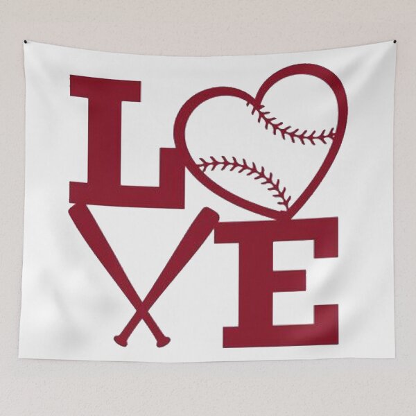 Item preview, Baseball Love  Softball Love designed and sold by MoreAwesomeTees.