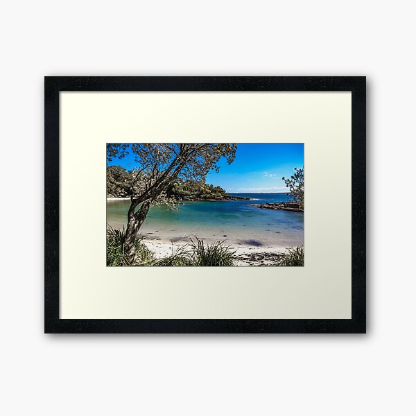 Honeymoon Bay Framed Art Print