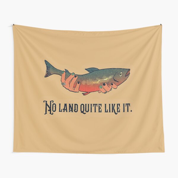 No Fishing Tapestry