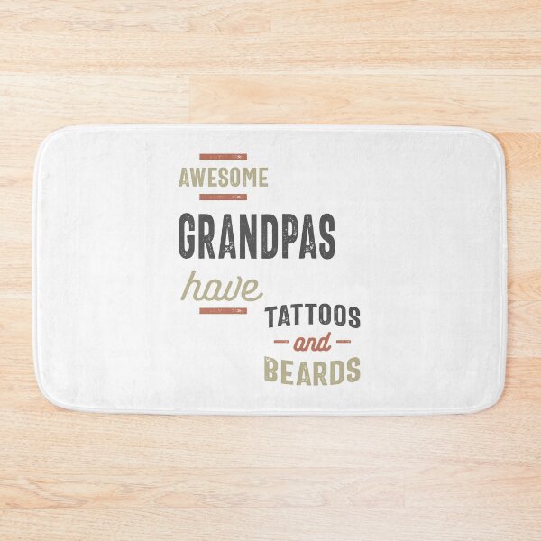 Item preview, Awesome Grandpas Have Tattoos and Beards Gift Mens  designed and sold by cidolopez.