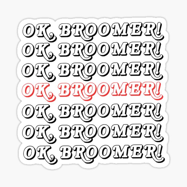 Item preview, OK, BROOMER! designed and sold by TorchAndBrush.
