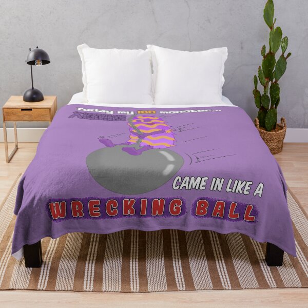Item preview, IBD Monster, Wrecking Ball - Crohn's and Colitis Awareness designed and sold by poo-tee.