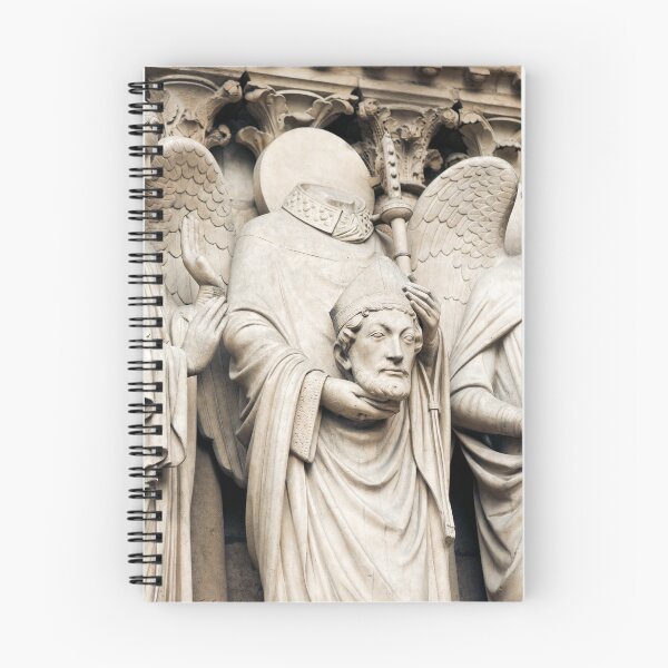 Item preview, Notre Dame details with saints and angels statues designed and sold by ArtMarie.