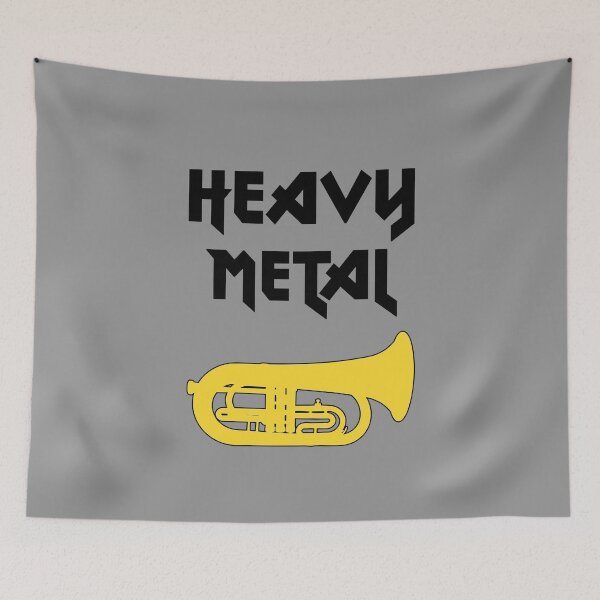 Item preview, Marching Euphonium - HEAVY METAL - Funny Marching Band Gift designed and sold by HEJAshirts.