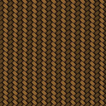 Artwork thumbnail, Wicker Weave - Brown [Roufxis-Rb] by RoufXis