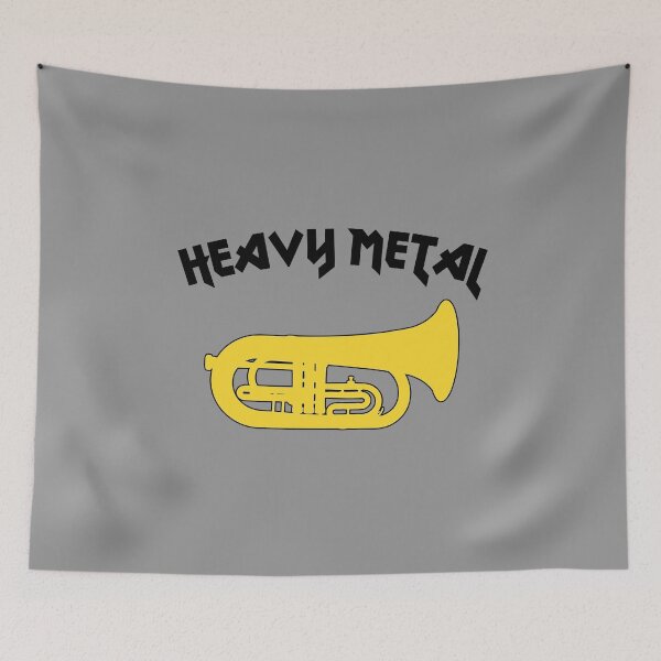 Item preview, Marching Euphonium - HEAVY METAL - Funny Marching Band Gift designed and sold by HEJAshirts.