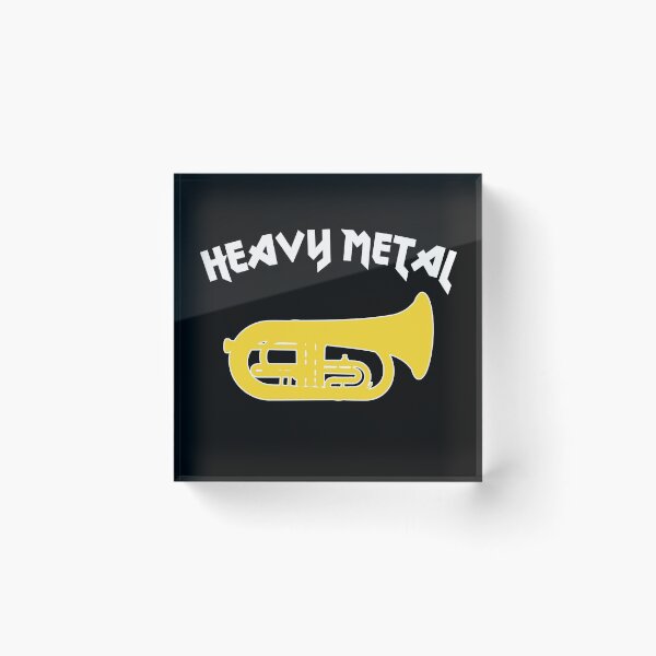 Item preview, Marching Euphonium - HEAVY METAL - Funny Marching Band Gift designed and sold by HEJAshirts.