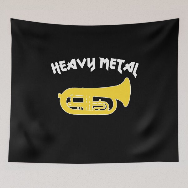 Item preview, Marching Euphonium - HEAVY METAL - Funny Marching Band Gift designed and sold by HEJAshirts.
