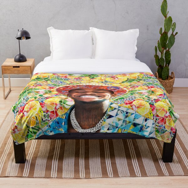 DaBaby Portrait Throw Blanket