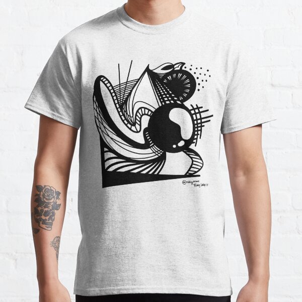 Abstract Doodle 2 Classic T-Shirt