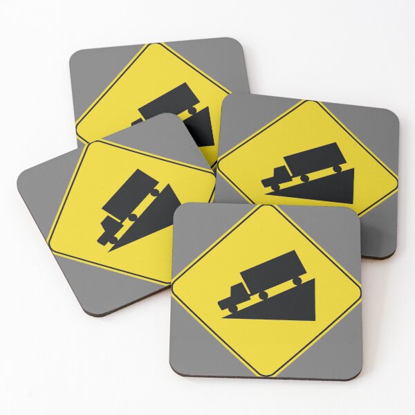 Item preview, Caution Road Sign Truck Down Grade designed and sold by Shanestillz.