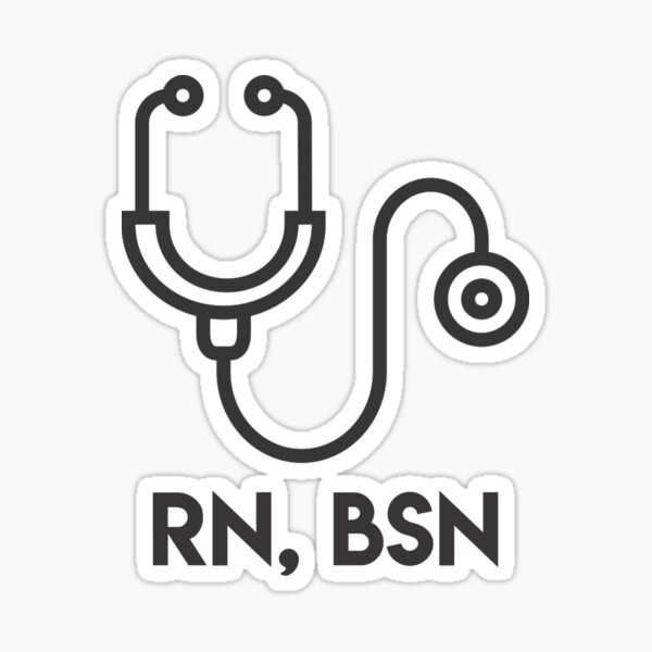 rn-bsn-stethoscope-sticker-for-sale-by-lohtus-redbubble