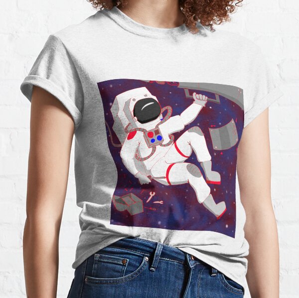 Astronaut's Tools Float In Space Classic T-Shirt