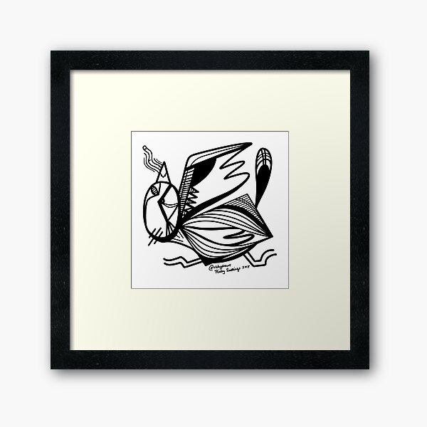 Abstract Animal 3 Framed Art Print