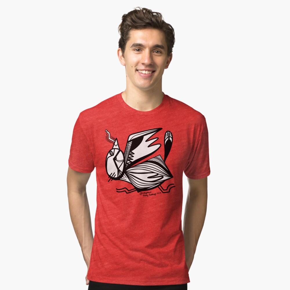 Abstract Animal 3 Tri-blend T-Shirt