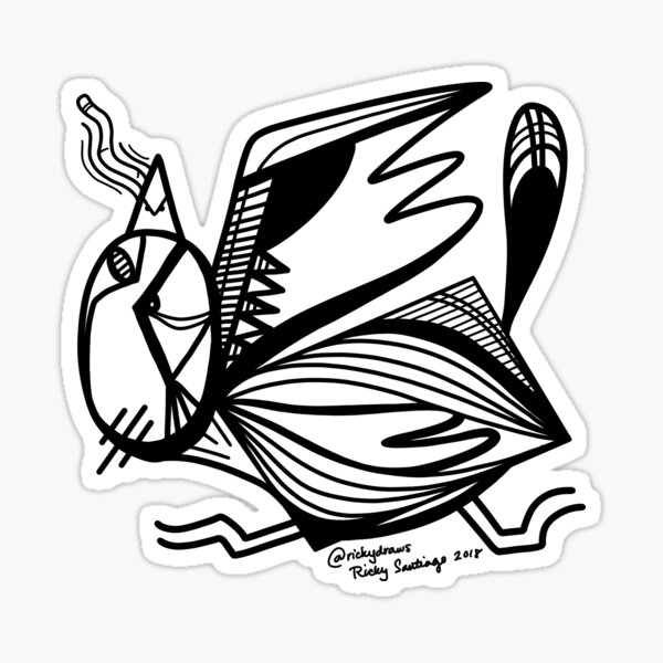 Abstract Animal 3 Sticker