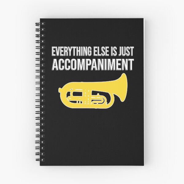 Item preview, Marching Euphonium - EVERYTHING ELSE IS JUST ACCOMPANIMENT - Funny Marching Band Gift designed and sold by HEJAshirts.