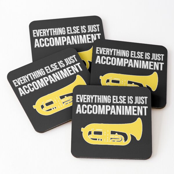 Item preview, Marching Euphonium - EVERYTHING ELSE IS JUST ACCOMPANIMENT - Funny Marching Band Gift designed and sold by HEJAshirts.