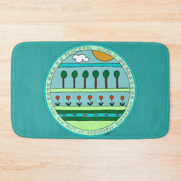 Item preview, peacefulworld designed and sold by Paula Rosenstock.