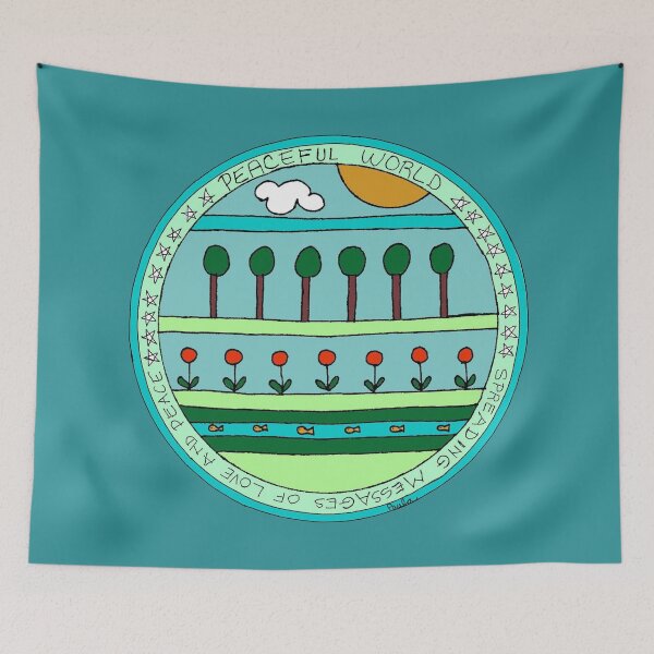 Item preview, peacefulworld designed and sold by Paula Rosenstock.