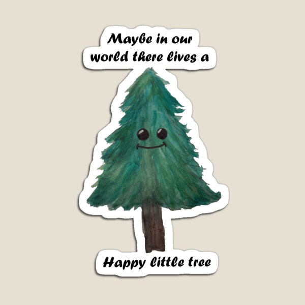 Happy Little Tree Magnet