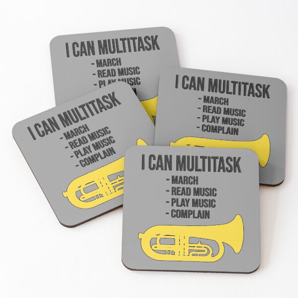 Item preview, Marching Euphonium - I CAN MULTITASK... - Funny Marching Band Gift designed and sold by HEJAshirts.