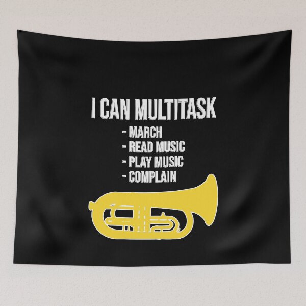 Item preview, Marching Euphonium - I CAN MULTITASK...- Funny Marching Band Gift designed and sold by HEJAshirts.