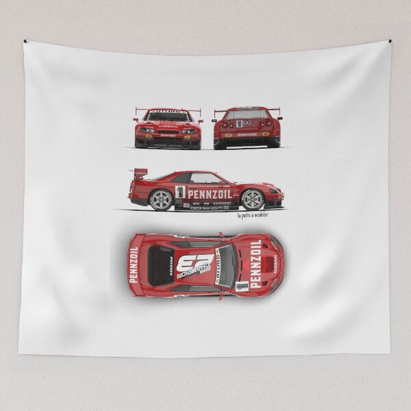 Item preview, Nissan Skyline GT-R Super GT designed and sold by LaPatteAModeler.