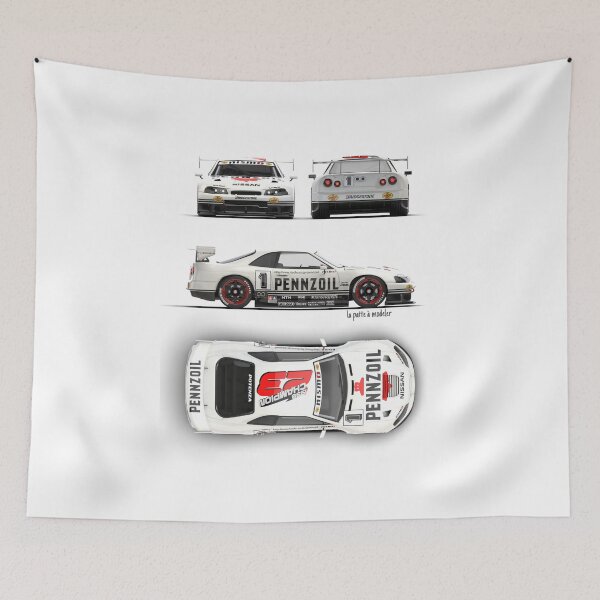 Item preview, Nissan Skyline GT-R Super GT designed and sold by LaPatteAModeler.