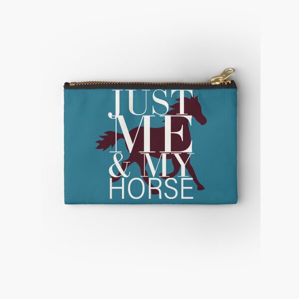 Item preview, Just Me & My Horse Teal Blue Green designed and sold by Ladyfyre.