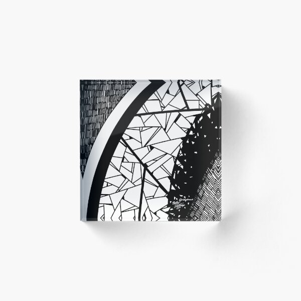 Abstract 7 Acrylic Block