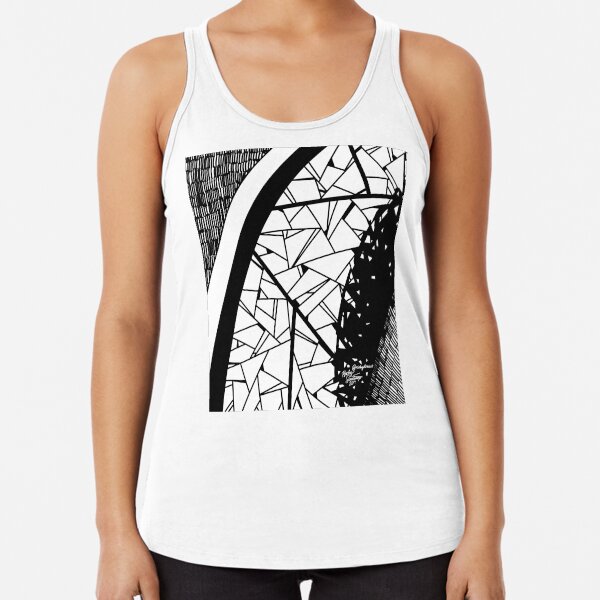 Abstract 7 Racerback Tank Top