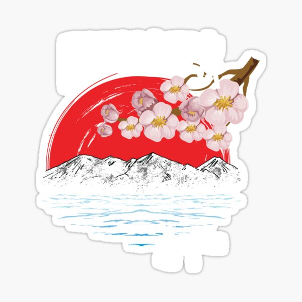Item preview, Okinawa Japan Cherry Blossom Art designed and sold by MrEddie10.