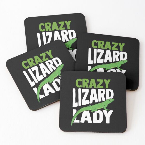 Item preview, Crazy Lizard Lady  designed and sold by Sinjy.