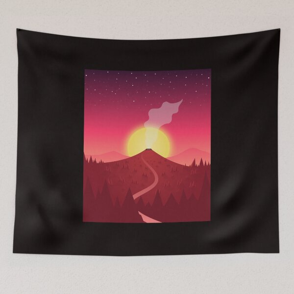 Item preview, Landscape | Volcano designed and sold by Gantahat62.
