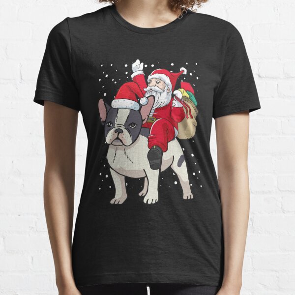 T Shirts Sur Le Theme Bouledogue Francais Moche Noel Redbubble