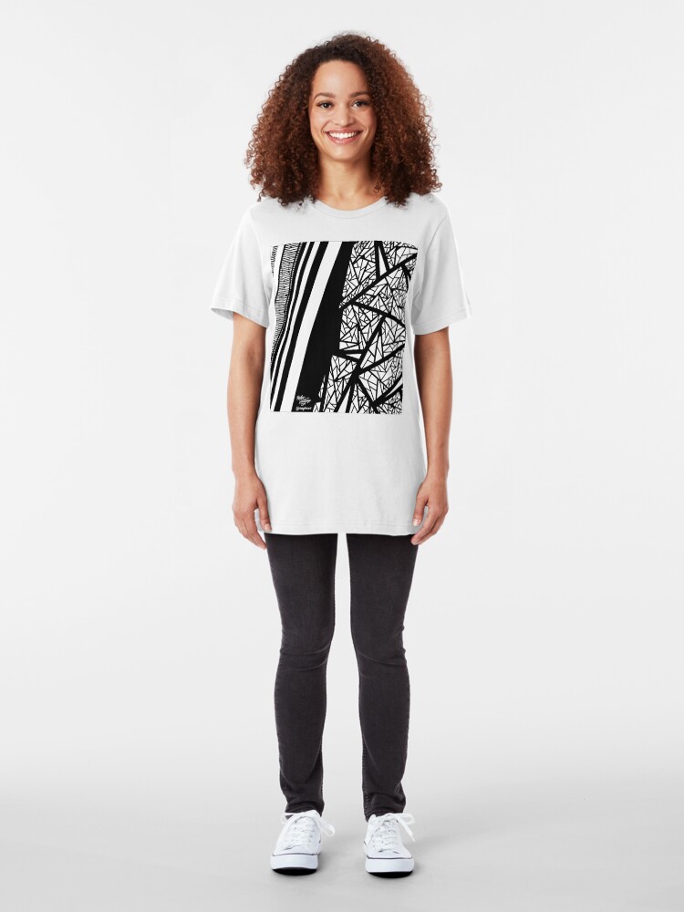 Alternate view of Abstract 10 Slim Fit T-Shirt