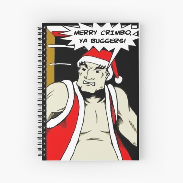 Item preview, Merry Crimbo, ya buggers! designed and sold by kerchow.